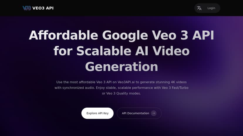 Veo3API preview