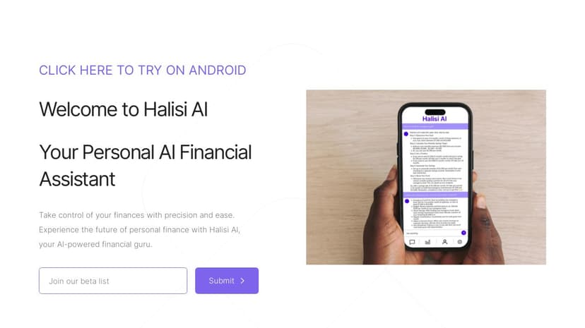 Halisi AI preview