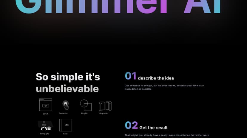 GlimmerAI preview