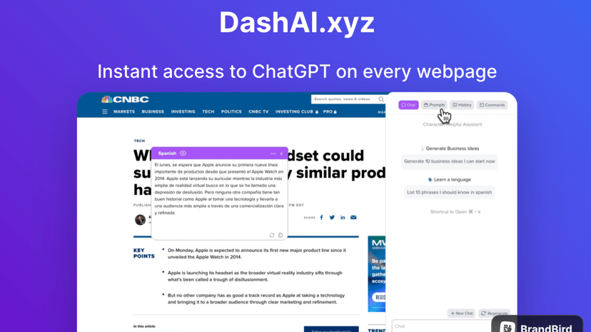 DashAI preview