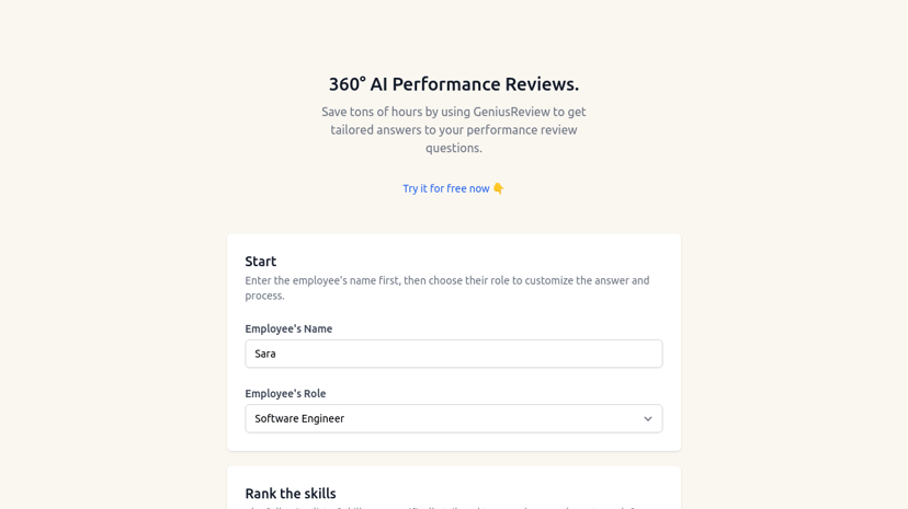 GeniusReview preview