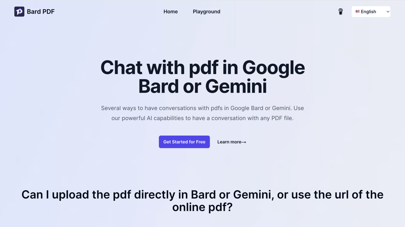 Bard PDF preview