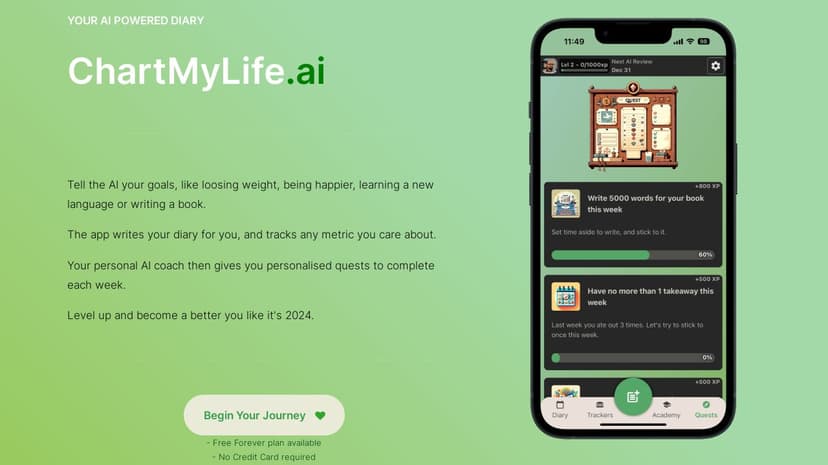 ChartMyLife preview