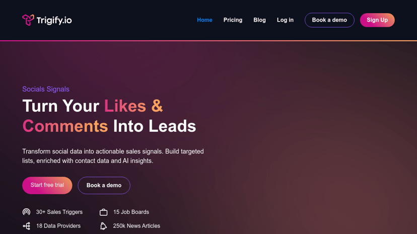 Trigify preview