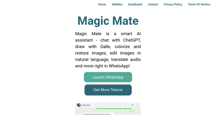 Magic Mate preview