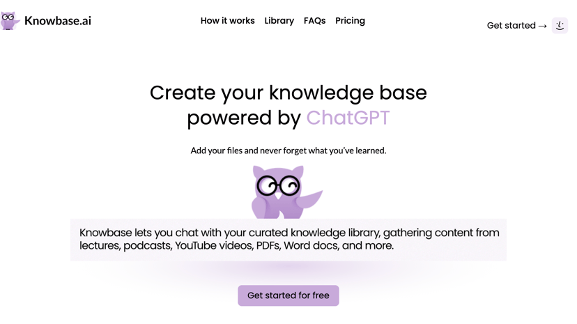 Knowbase preview