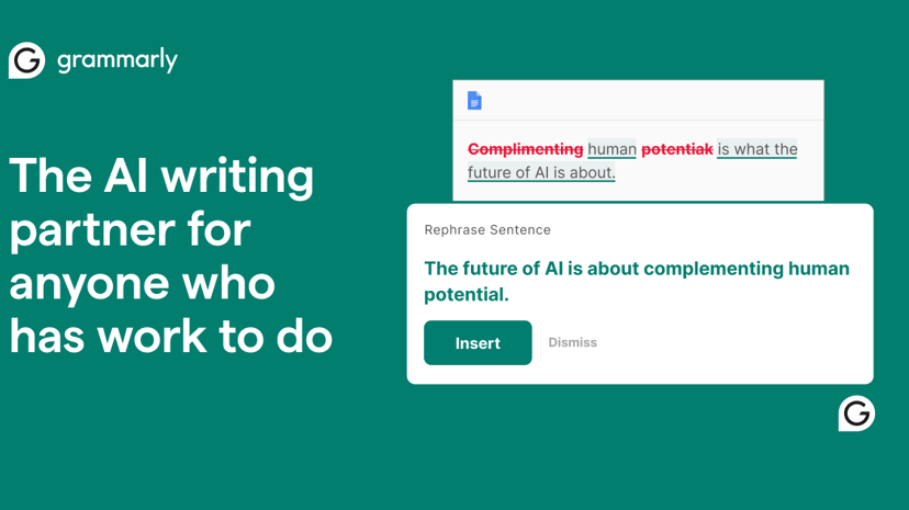 Grammarly preview