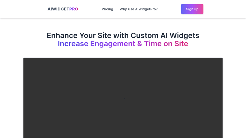 AiWidgetPro preview