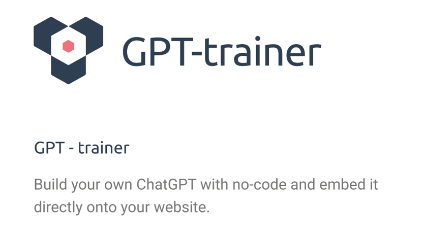GPT-Trainer preview