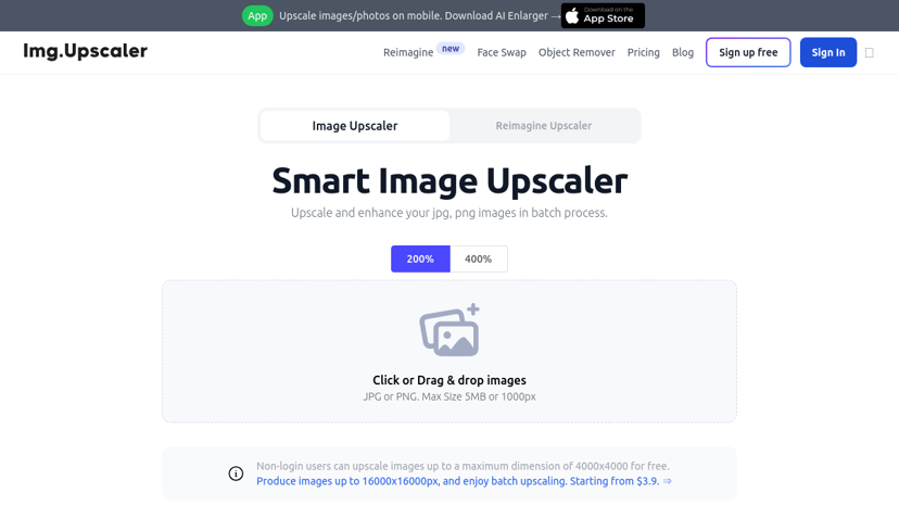 ImgUpscaler preview
