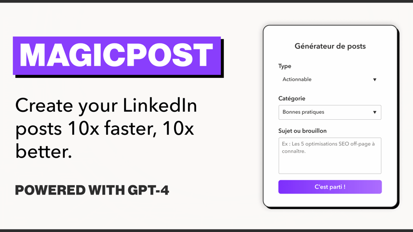 MagicPost preview