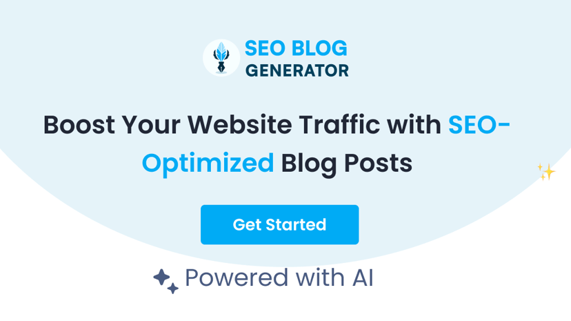 SEO Blog Generator preview