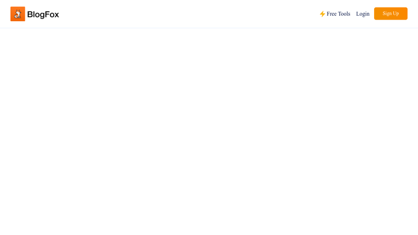 BlogFox preview