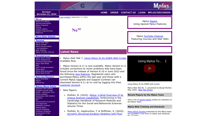 Mplus preview
