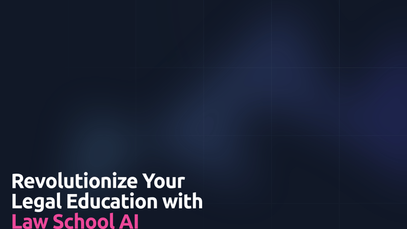 Law School AI preview