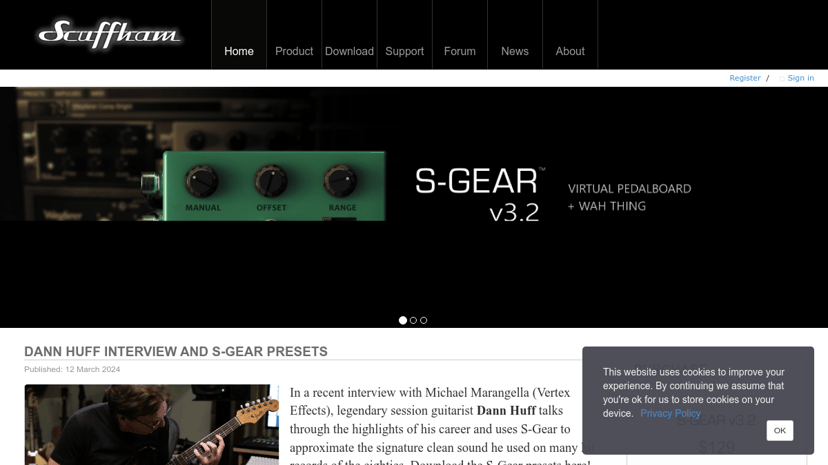 Scuffham Amps preview