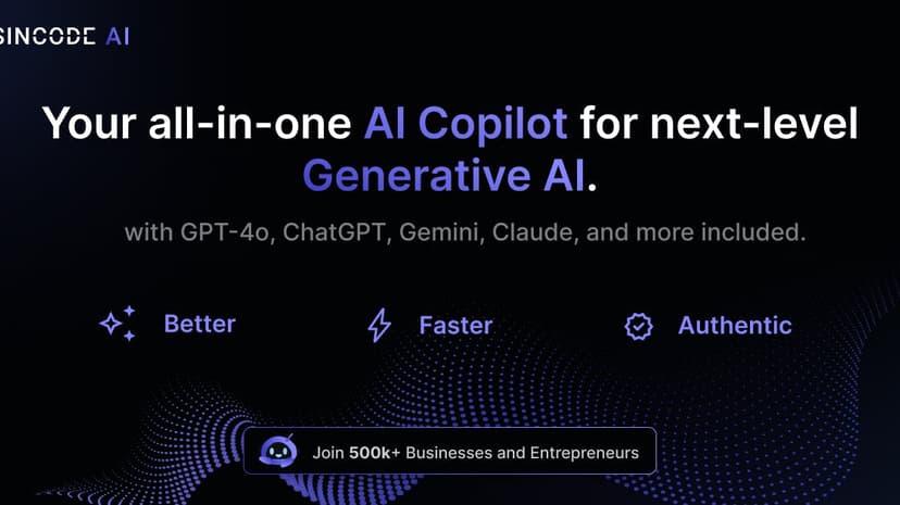 SinCode AI preview
