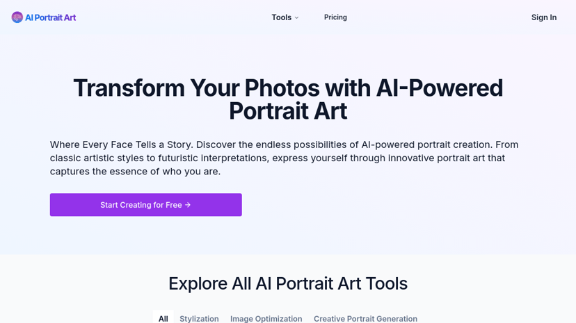 AI Portrait Art preview
