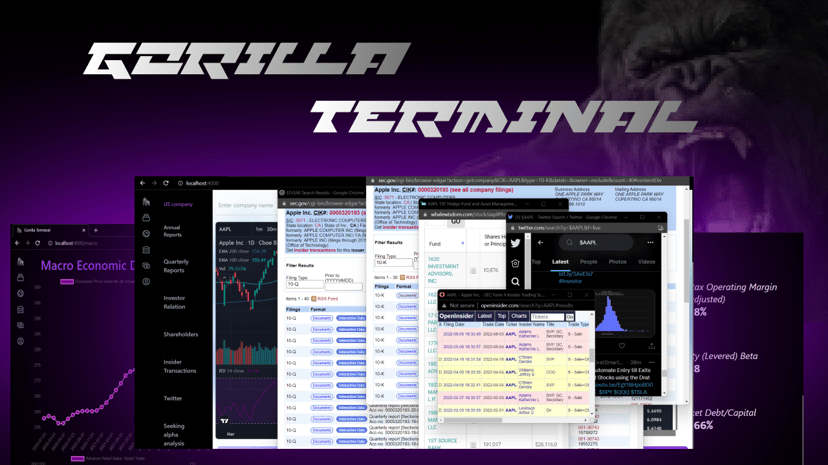 Gorilla Terminal preview