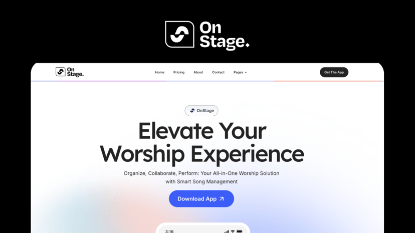 OnStage preview