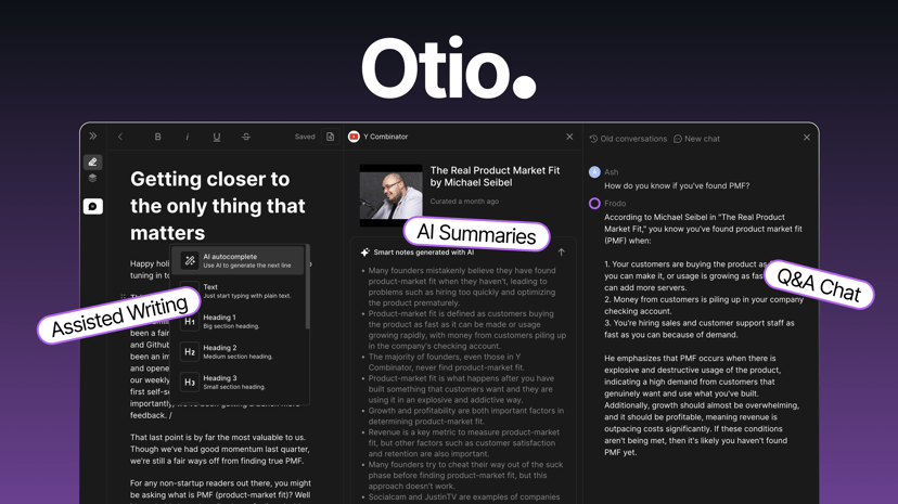 Otio preview