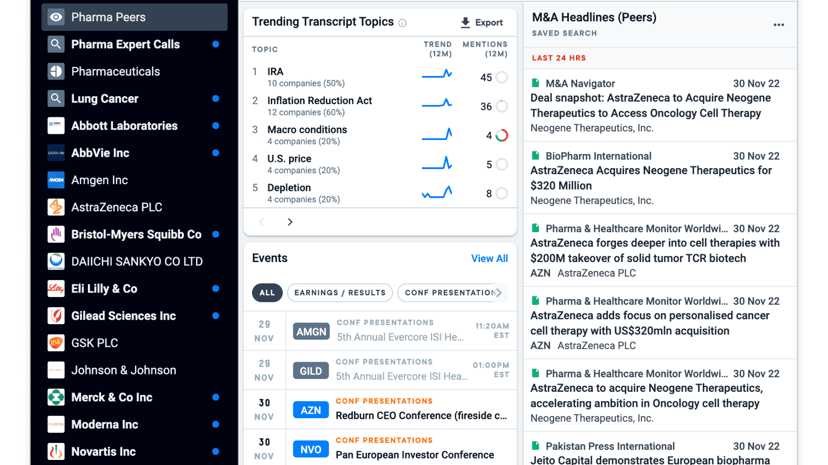AlphaSense preview