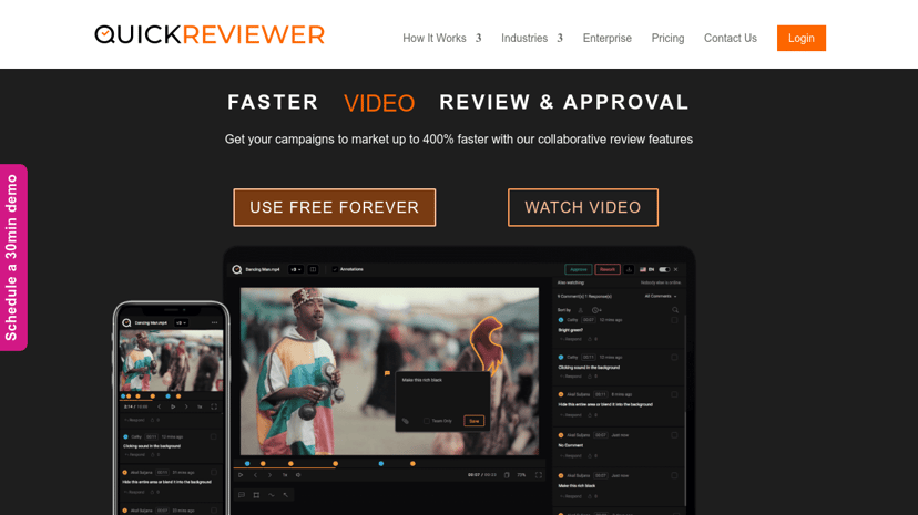 QuickReviewer preview
