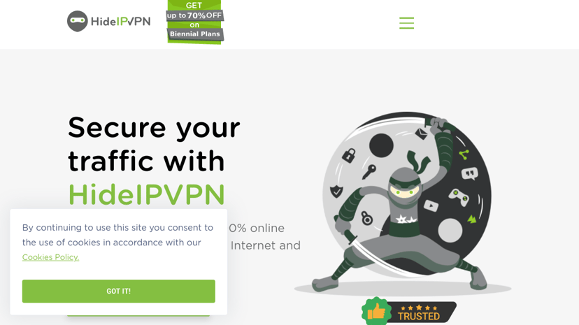 HideIPVPN preview