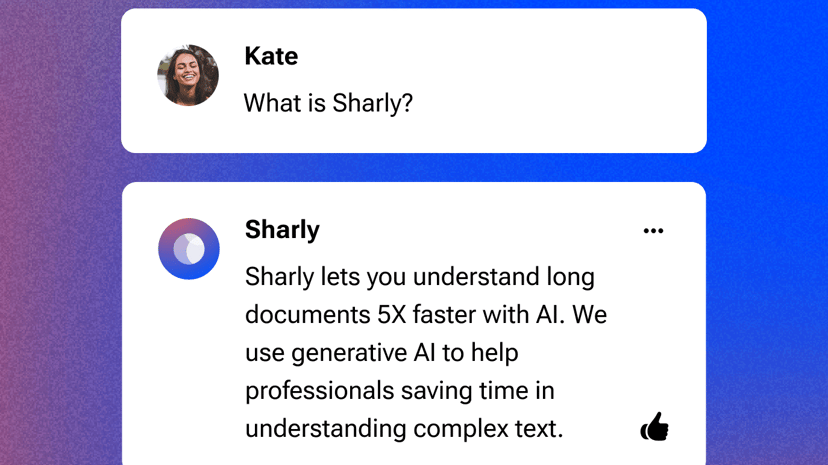 Sharly AI preview
