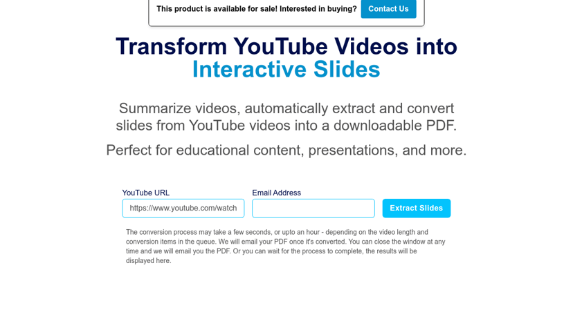 Streamslide preview