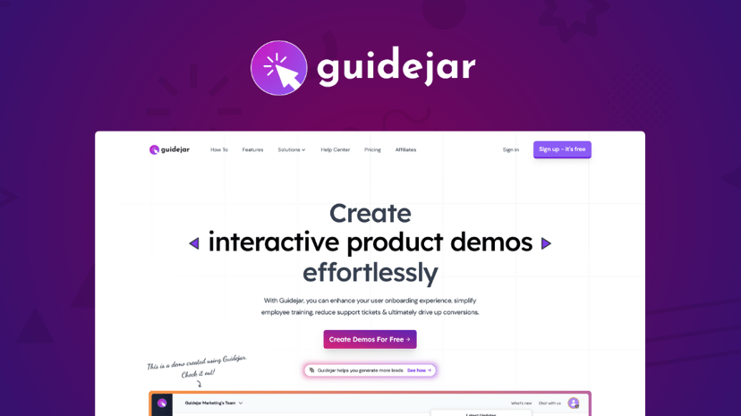 Guidejar preview