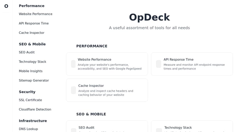 OpDeck preview