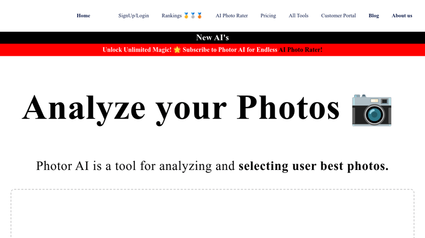 Photo Rater AI preview