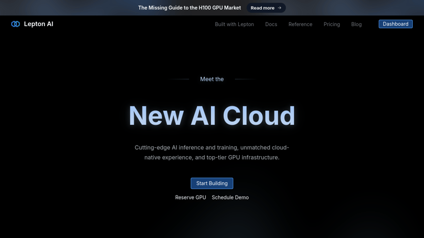 Lepton AI preview