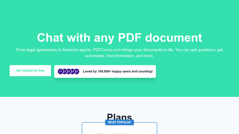 PDFConvo preview