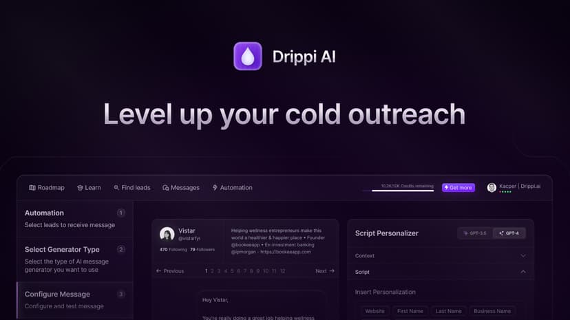Drippi preview