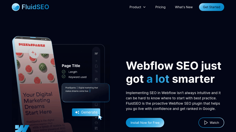 FluidSEO preview