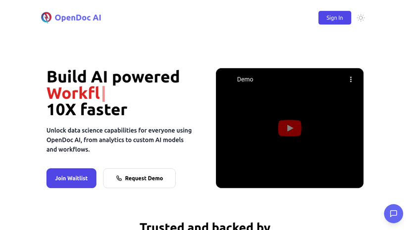OpenDoc AI preview