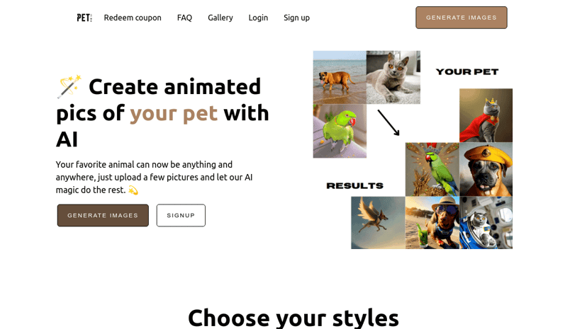 PetPic preview