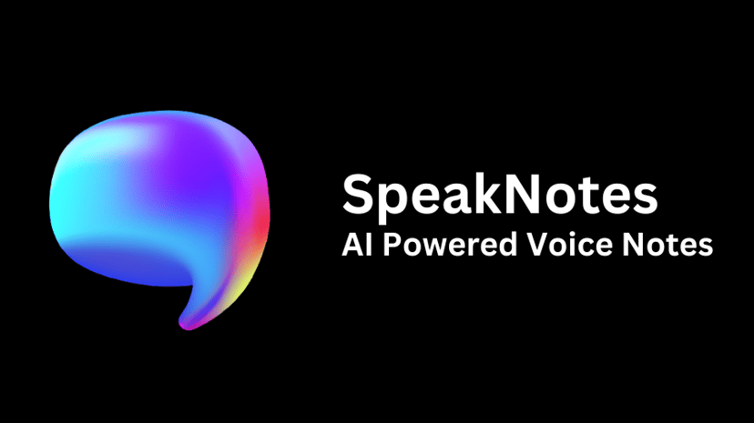SpeakNotes preview