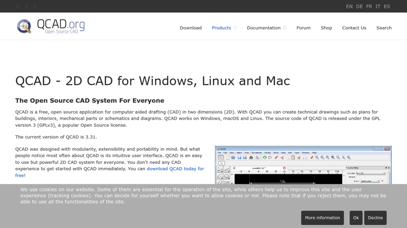 QCAD preview