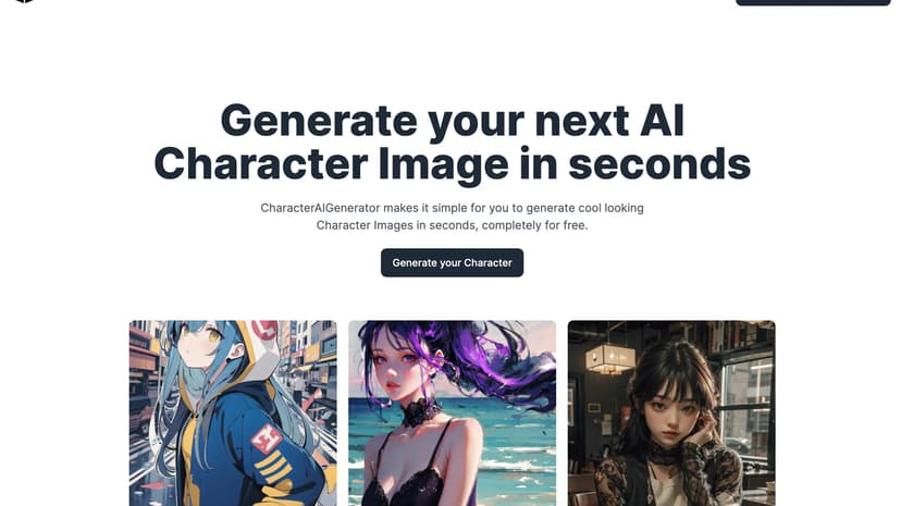 Character AI Generator preview