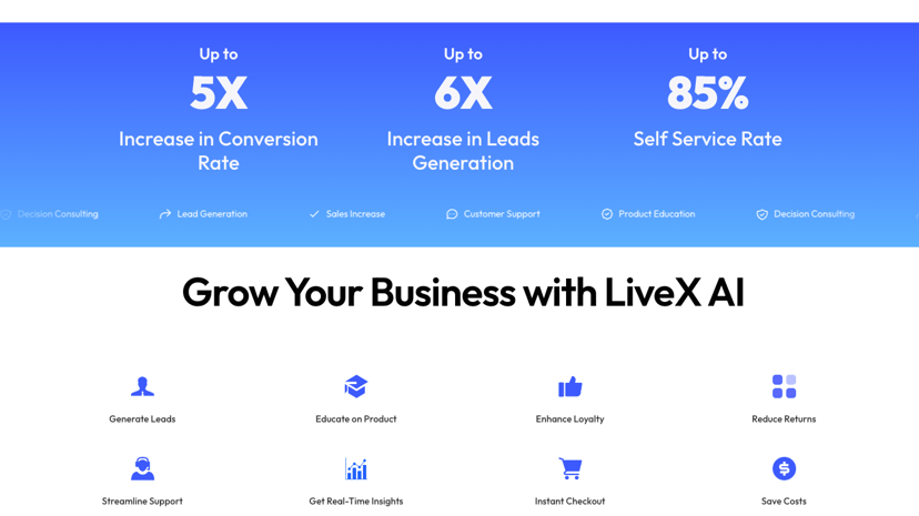 LiveX AI preview