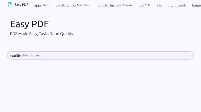 Easy PDF preview