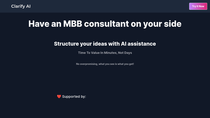 Clarify AI preview