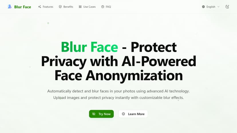 Blur Face preview