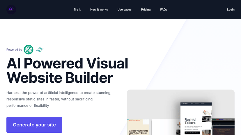 InstaWebAI preview