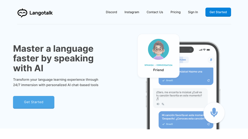 Langotalk preview