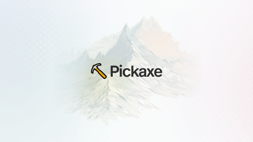 Pickaxe preview
