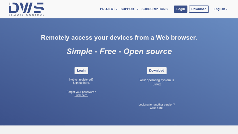 DWService preview